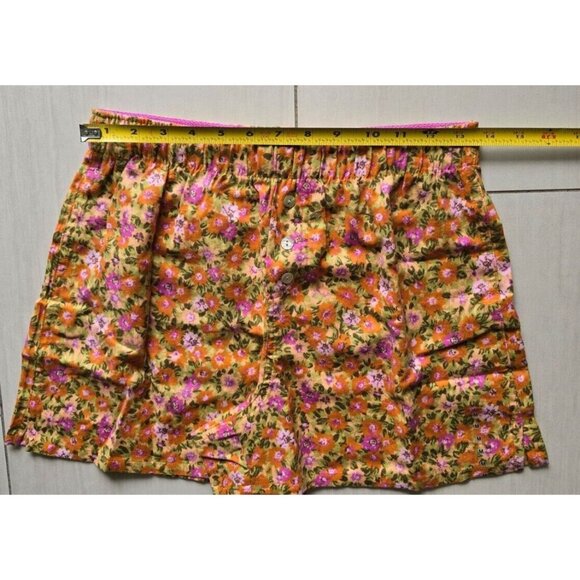 Arizona Body Sleepwear Womens Orange Peel Daisy short size M - Picture 6 of 7
